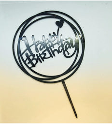 Cake Topper Happy Birthday