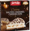 Sara Lee Salted Caramel Cheesecake.