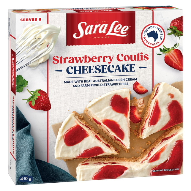 Sara Lee Strawberry Cheesecake 410g
