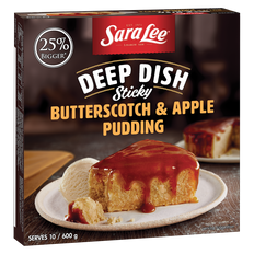 Sara Lee Deep Dish Butterscotch & Apple Pudding 600g