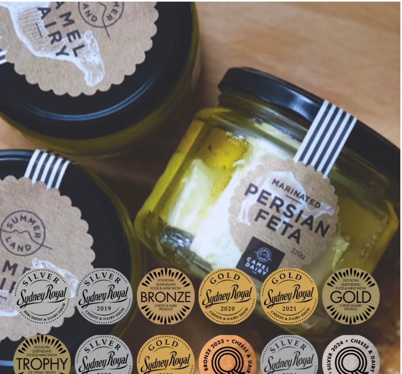 Marinated Persian Feta 320g Grove Online