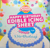 Edible Happy Birthday Icing Sheet