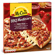 Mc Cains BBQ meat Lovers Pizza