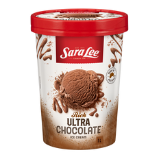 Sara Lee Ultra Chocolate Ice Cream 1 Litre