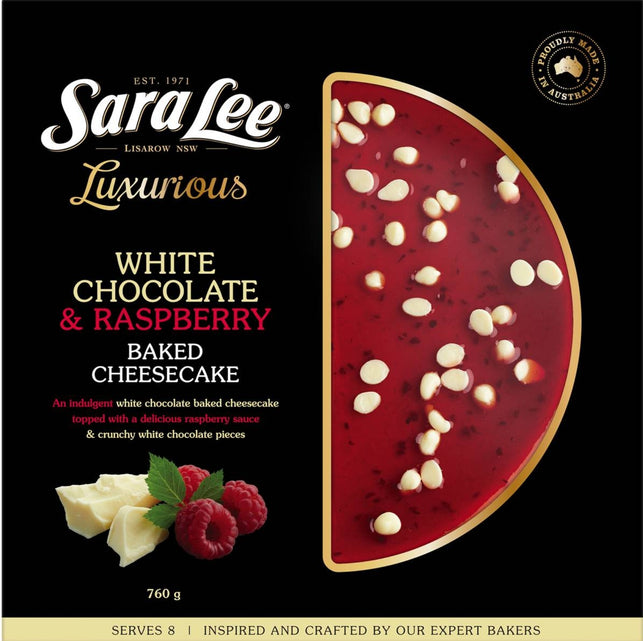 Sara Lee White Chocolate Cheesecake 760g